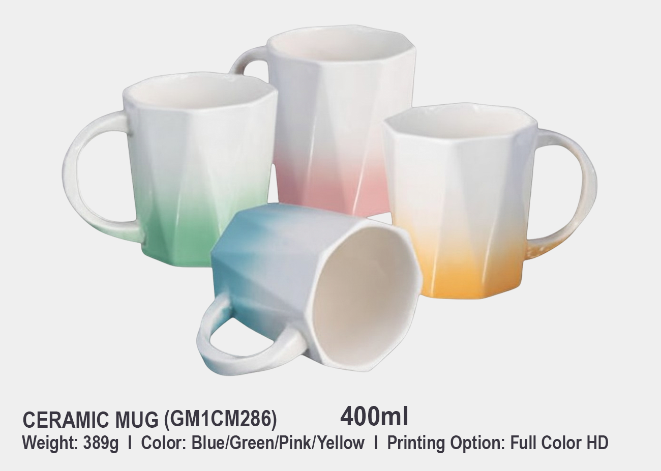 Ceramic Mug GM1CM286<br> 400ml