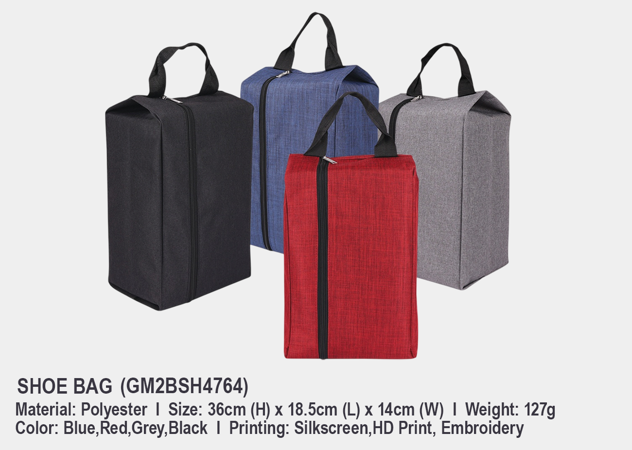 Shoe Bag M2BSH4764 <br>36cm (H) x 18.5cm (L) x 14cm (W)