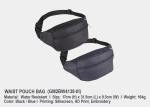 Waist Pouch Water Resistant GM2BW4138-III <br> 17cm (H) x 31.5cm (L) x 9.5cm (W)
